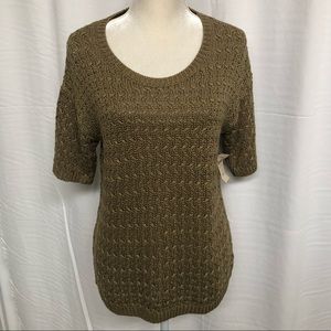 Coldwater Creek Lattice stitch sweater women’s S